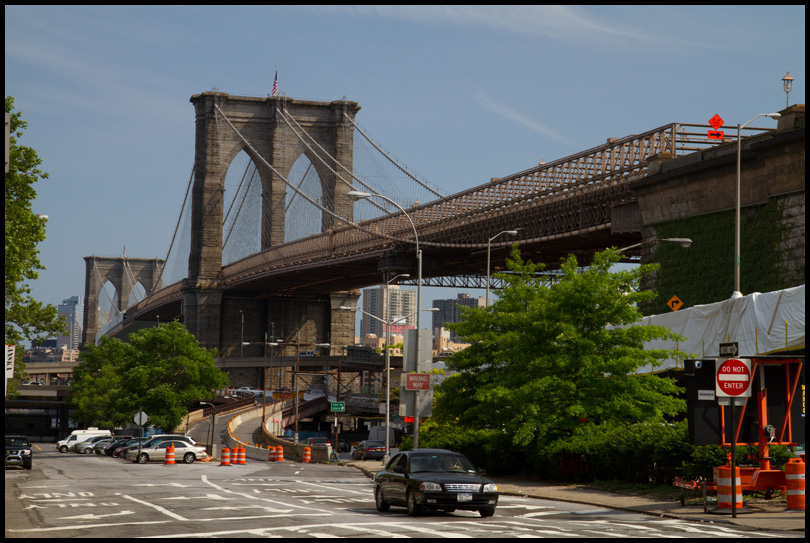 Brooklyn Bridge på håll