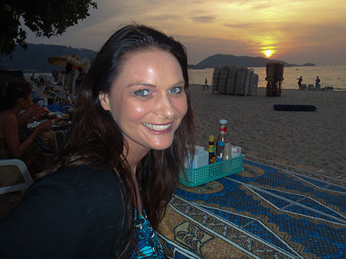 Tina på Patong Beach